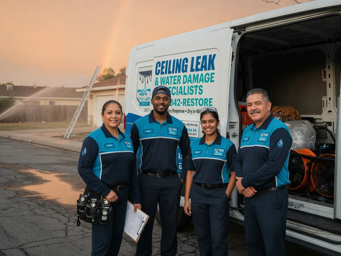 Ceiling Leak Cleanup company in Hurdle Mills, NC